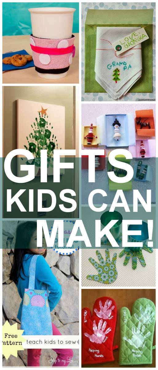 25 Christmas Gifts Kids Can Make