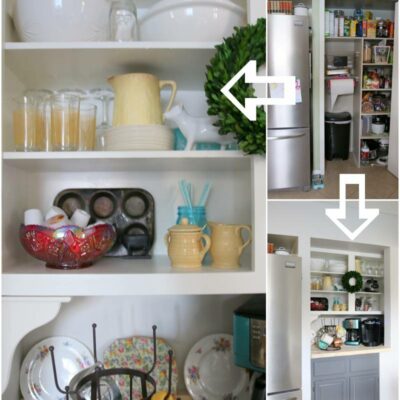 Pantry Converted to a Coffee Bar!