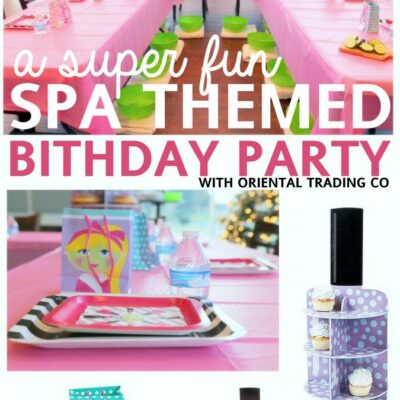 A Birthday Spa Party