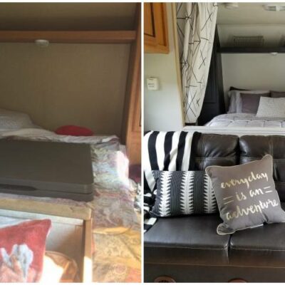 Modern Travel Trailer Remodel
