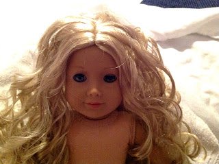 restore american girl doll hair