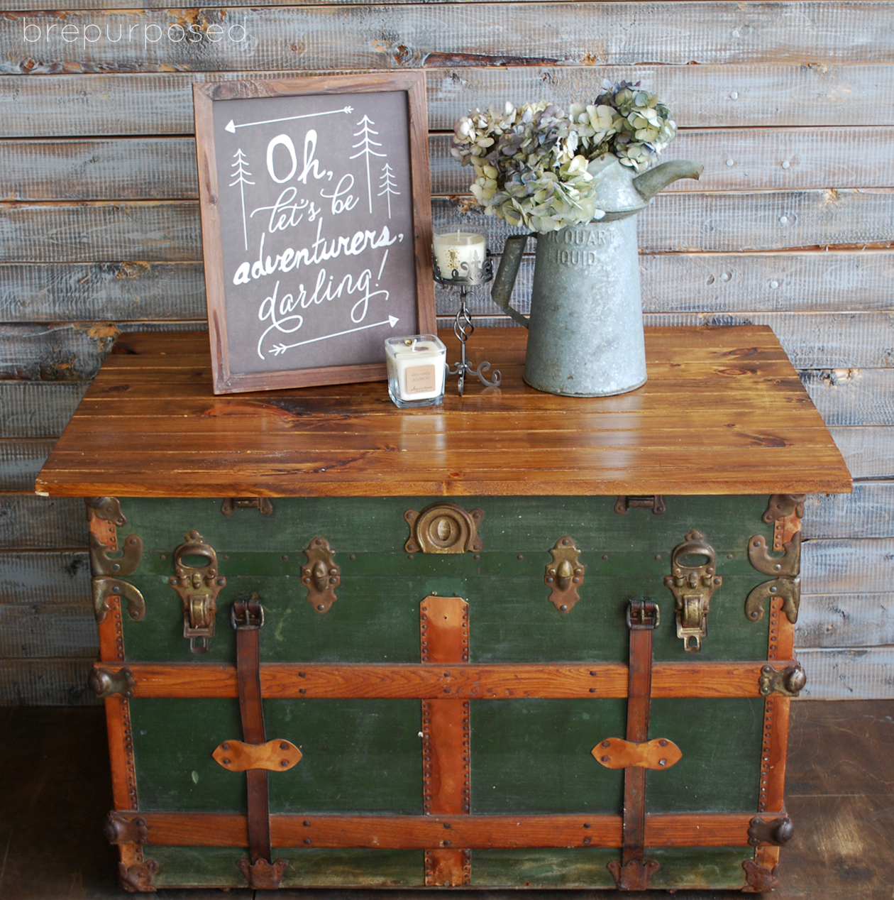 Steamer Trunk Turned Coffee Table (Contributor Post)