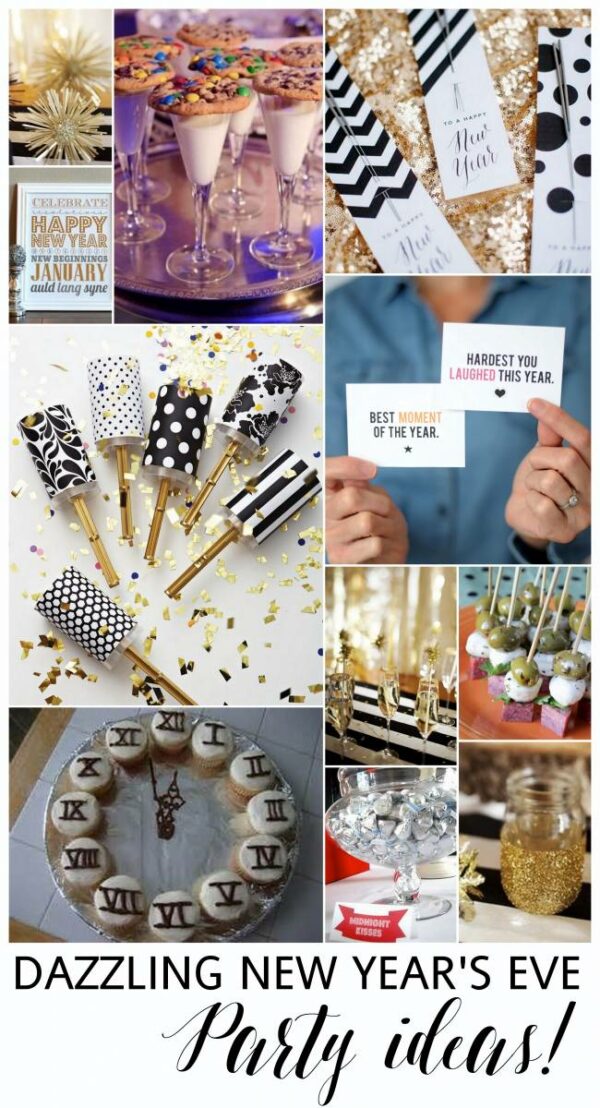 Dazzling Ideas for a Last Minute New Years Eve Party