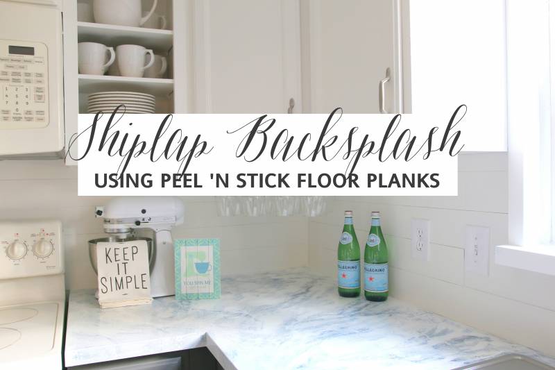 Peel-and-Stick Backsplash Tips - Stick-on Tile Tricks