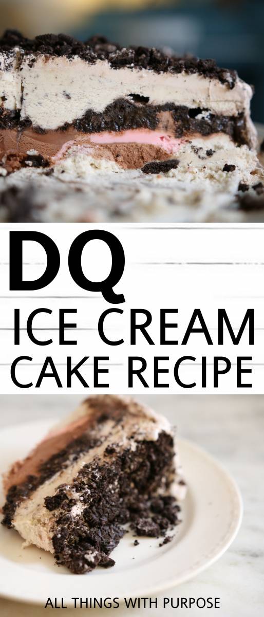 Copycat Dairy Queen Ice Cream Cake - The Recipe Rebel