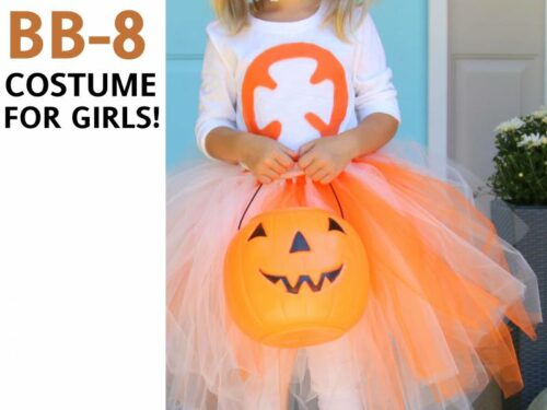 No-Sew Star Wars BB-8 Costume For Girls! | All Things With Purpose