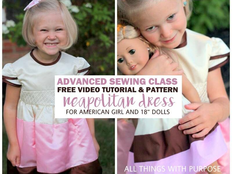 American Girl Doll Sewing Pattern | All Things with Purpose