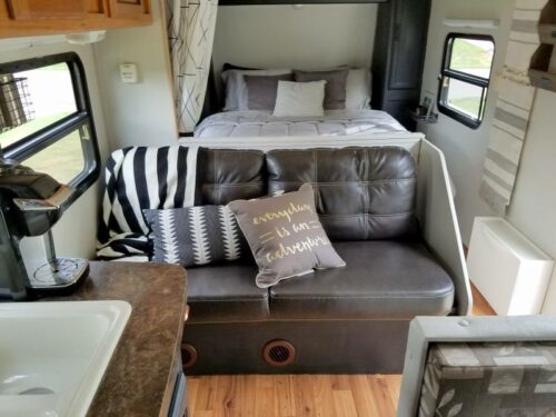 Easy Travel Trailer Remodel on a Budget: Outdated to Modern