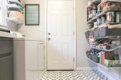 Laundry Room and Pantry Makeover on a Budget | All Things with Purpose