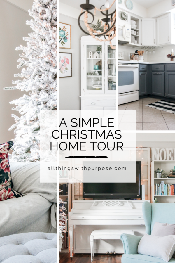 A Simple Christmas Home Tour: Less Stress, Less Mess