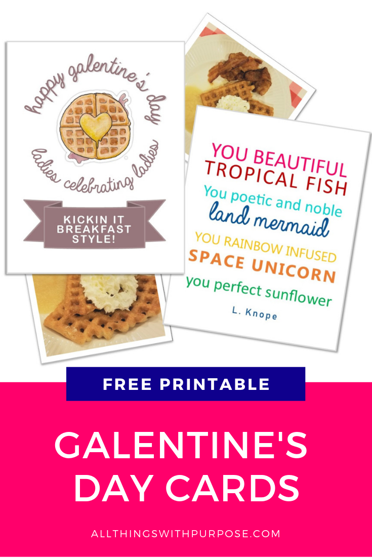 Happy Galentine s Day Free Printable Cards 