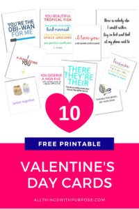 Free Printable Funny Valentine Cards to Give to Someone Special