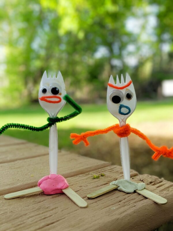 Make a Forky Craft from Disney Pixar's Toy Story 4