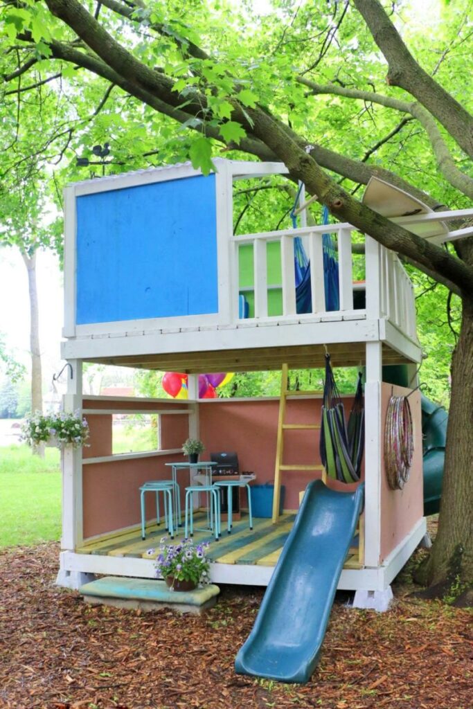 Up Themed Treehouse: Our New Outdoor Space for the Whole Family!
