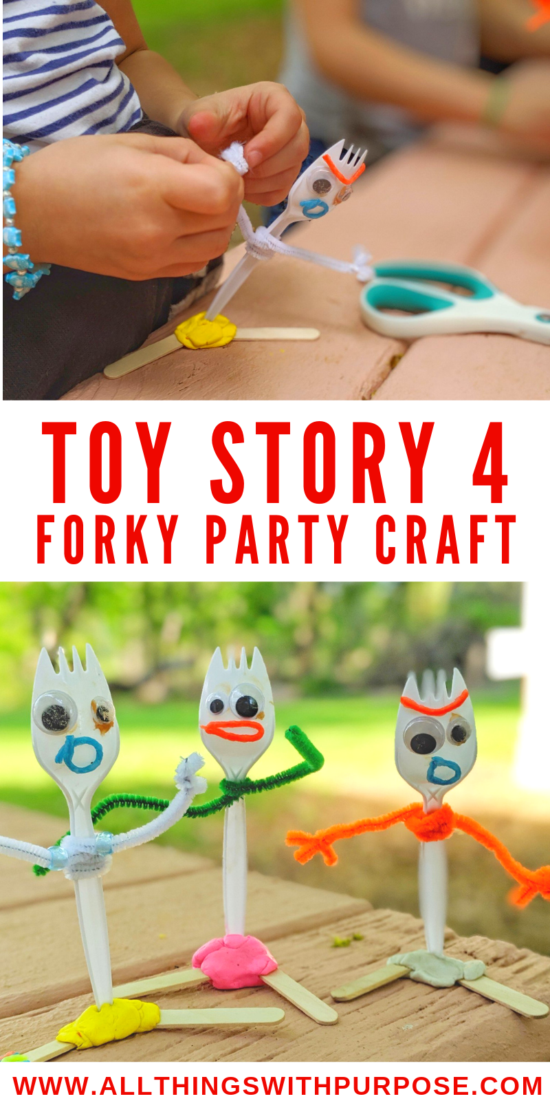 DIY Toy Story Forky Craft