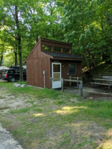 Camping at Ludington State Park