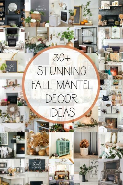 Quick and Easy Decor Update to a Bookshelf for Fall