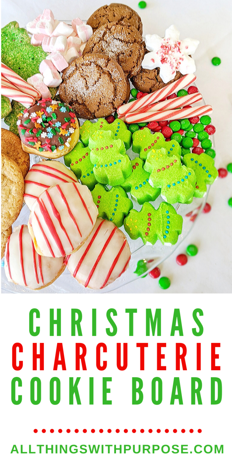 Create a Dazzling Holiday Cookie Tray or Candy Charcuterie Board