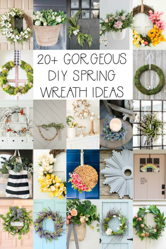 DIY Dollar Store Lavender and Lambs Ear Wreath for Spring